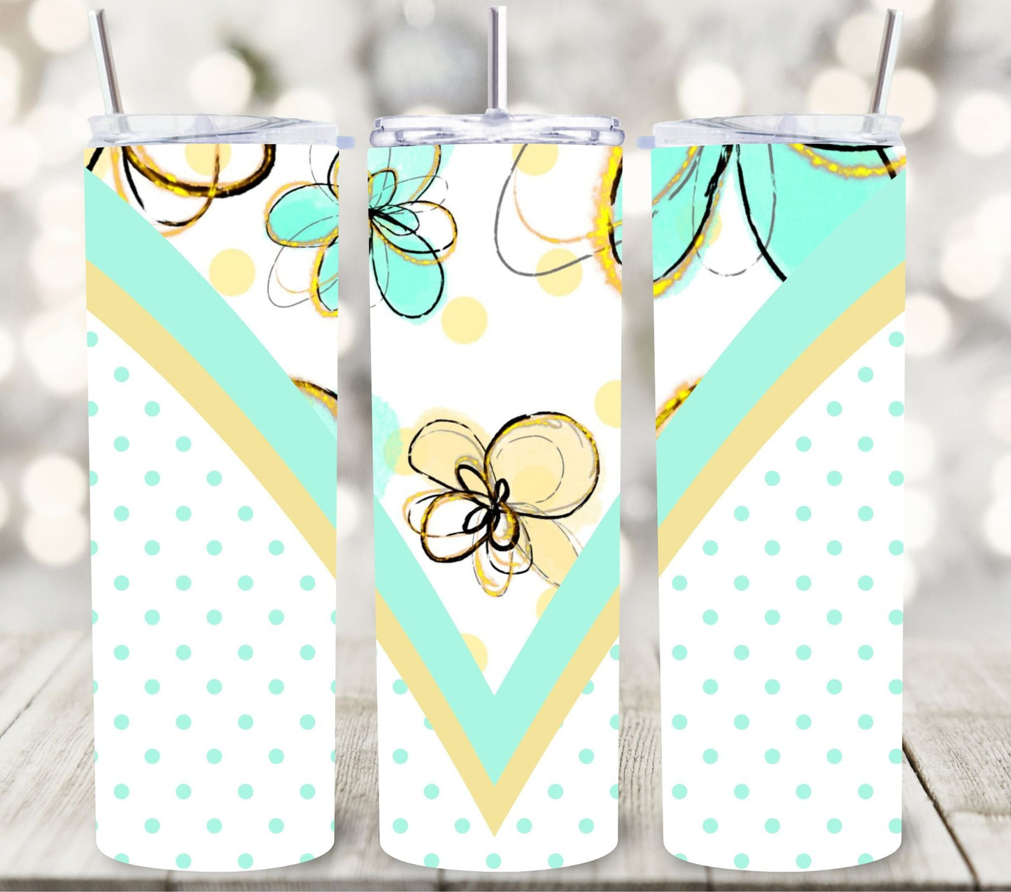 Floral Zip - Adhesive Vinyl Wrap - 10 Design Options