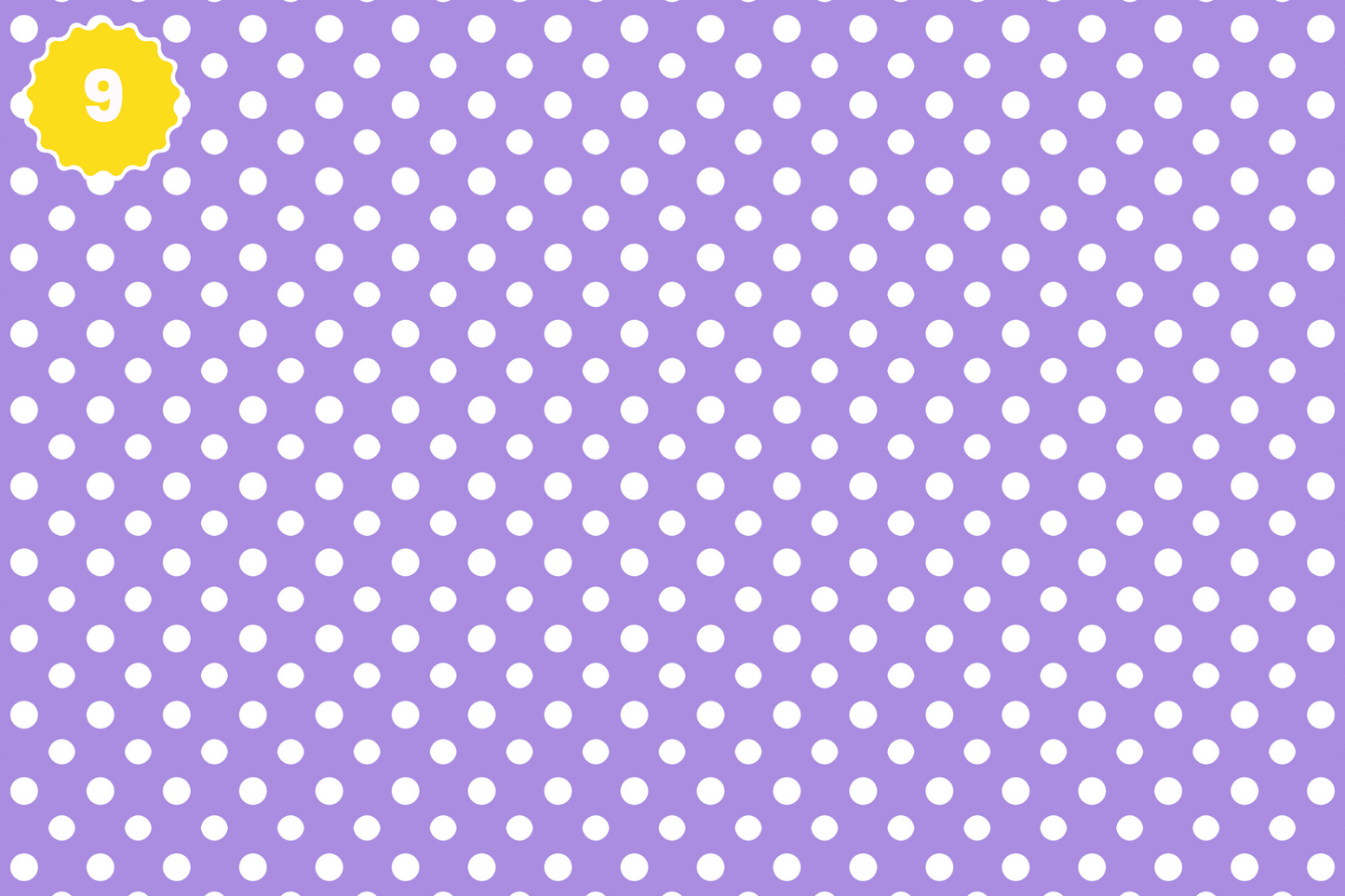 Vibrant Spring Polka Dots - Adhesive Vinyl 12x12 Sheets - 10 Design Options