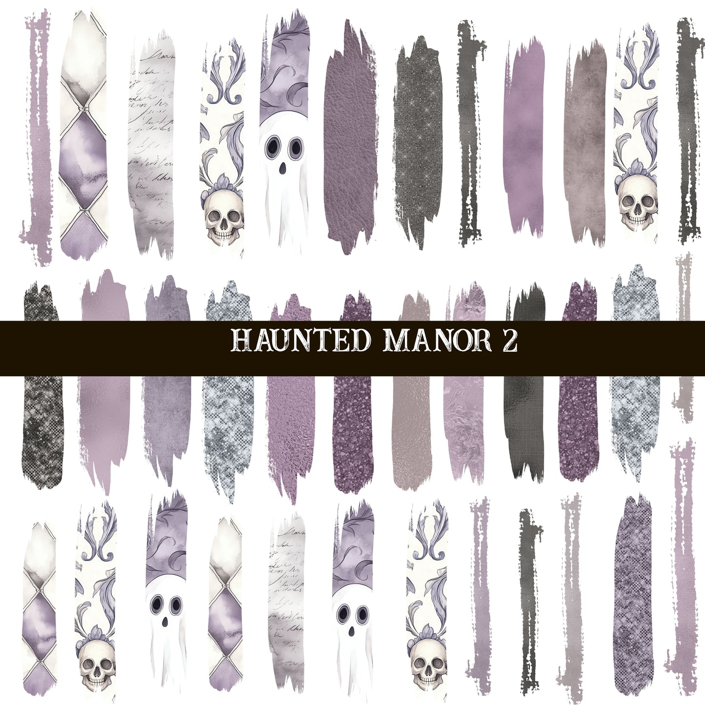 Haunted Manor Collection Decal sheets- 7 styles