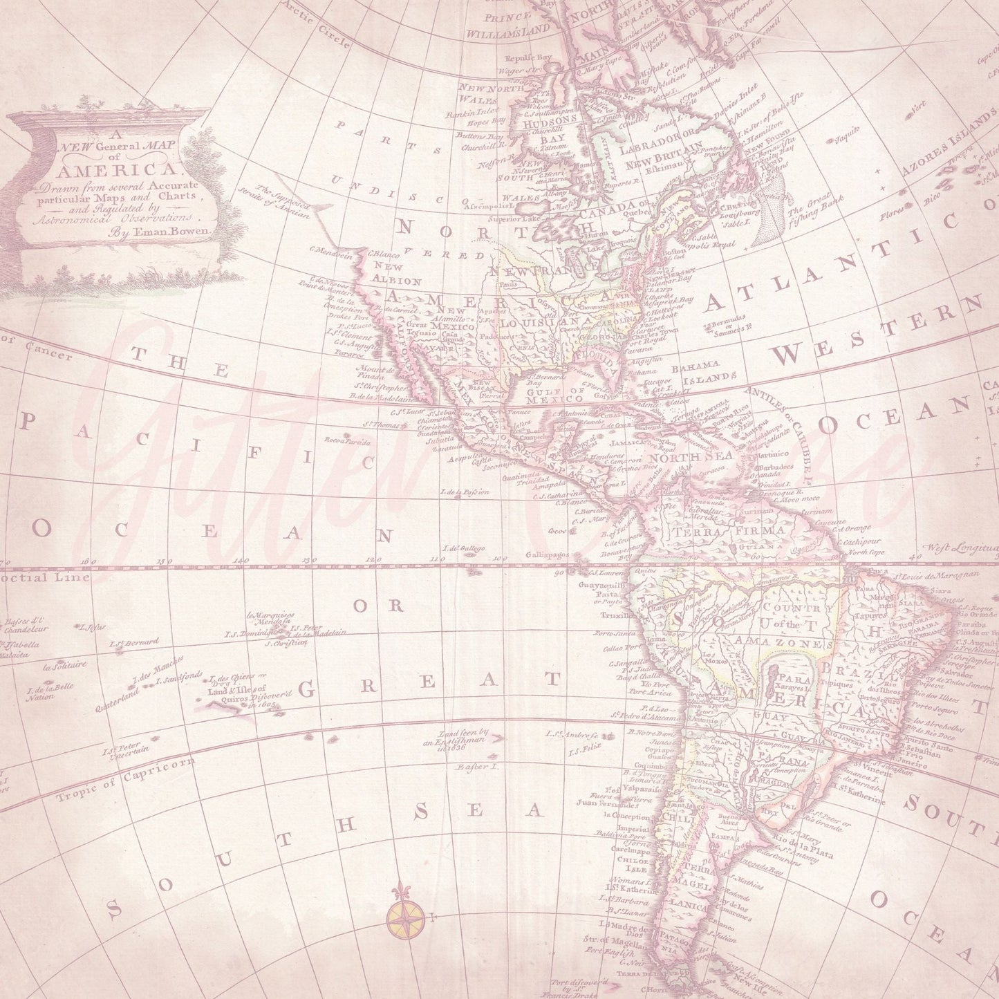 Vintage map - Adhesive Vinyl 12x12 Sheet - 12 Designs