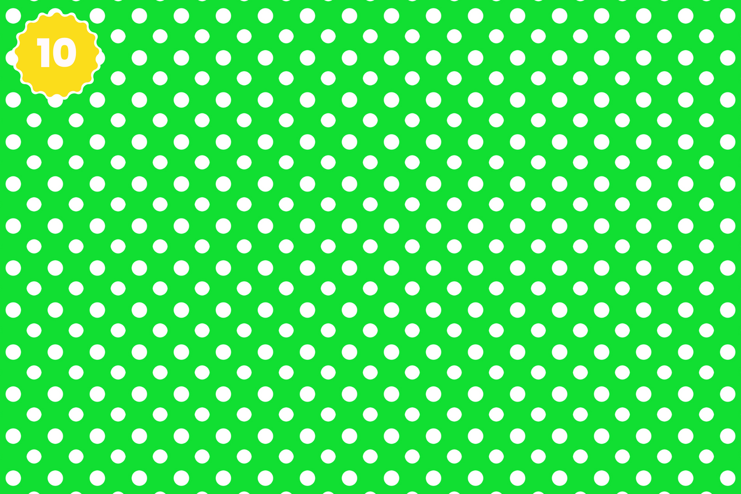 Vibrant Spring Polka Dots - Adhesive Vinyl 12x12 Sheets - 10 Design Options