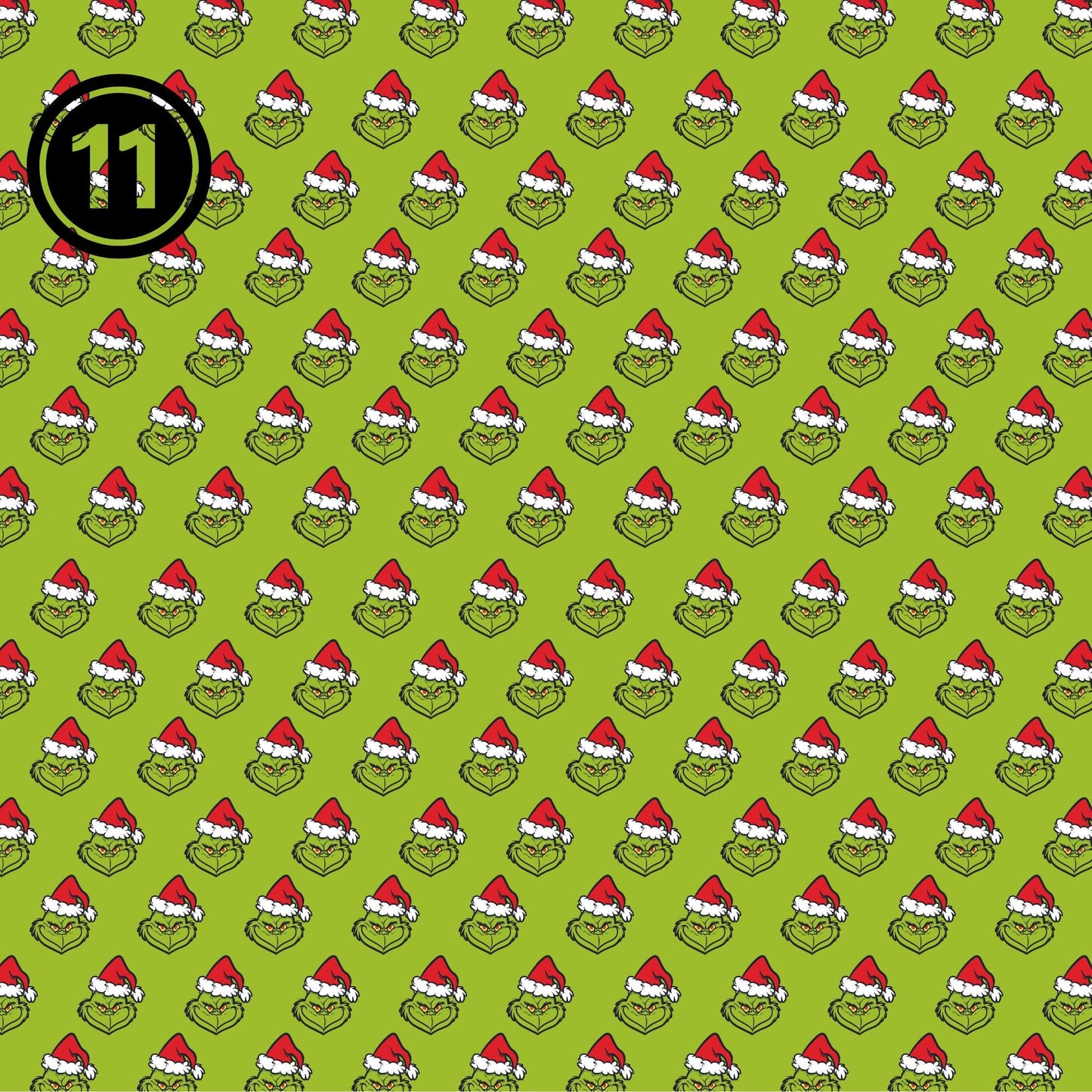 The Grinch Collection #1 - Adhesive Vinyl Sheets - 14 Prints