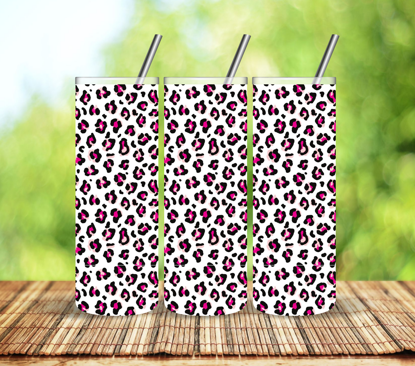 Animal Print - UV DTF Tumbler wrap- 12 Designs