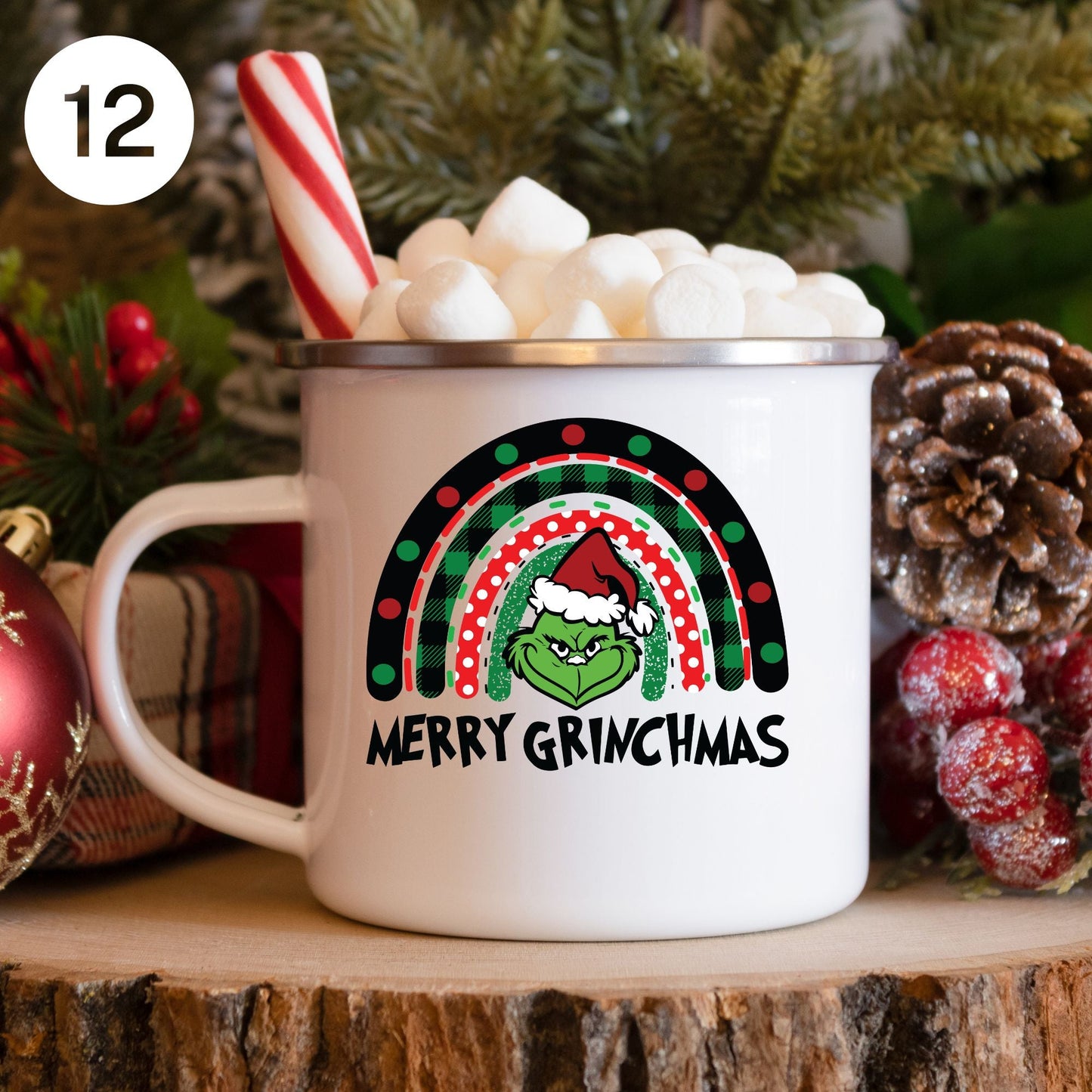 Merry Grinchmas - UV DTF Decals- 12 Designs