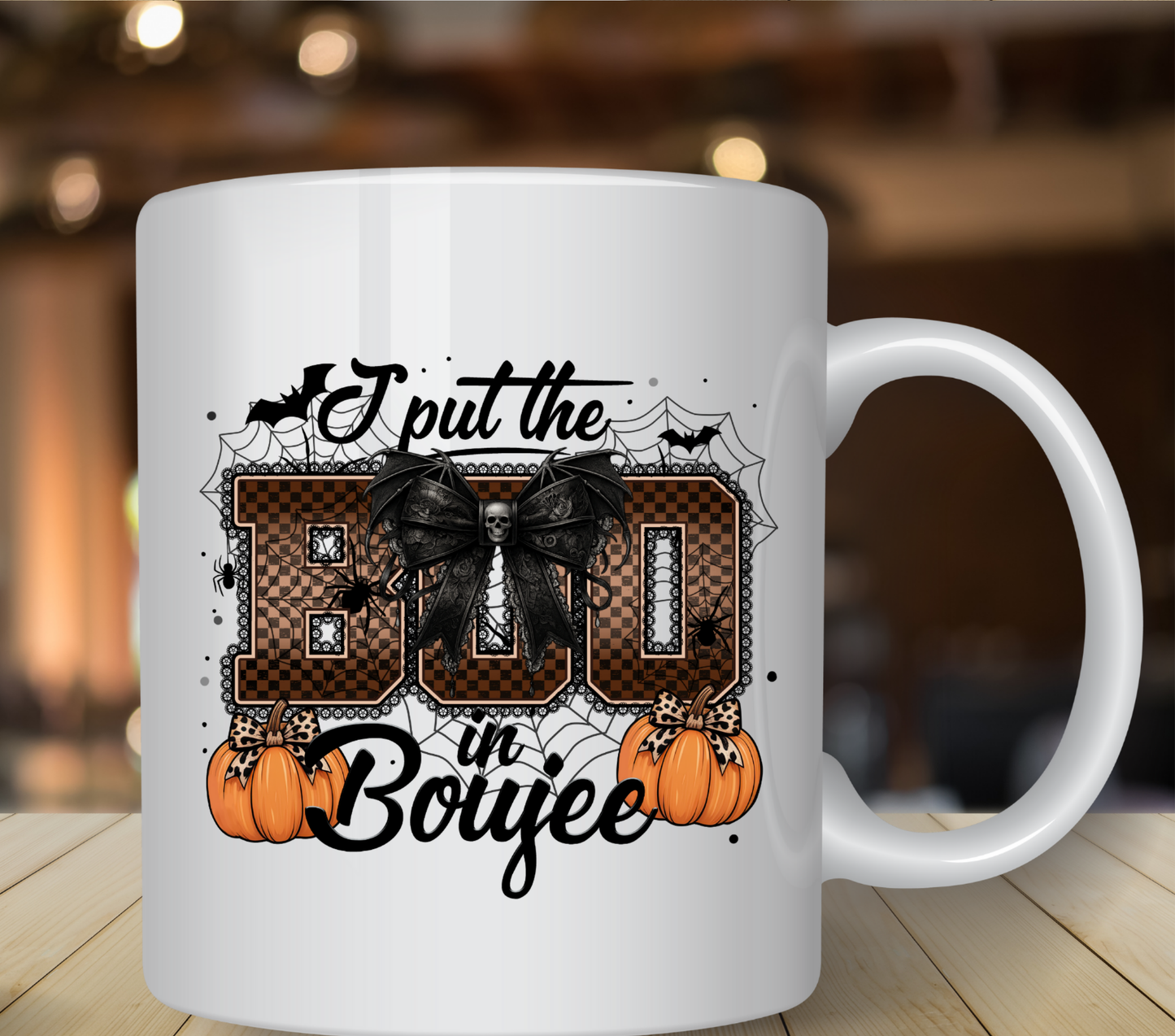 I Put the Boo in Bougie- UV DTF Decals ( 5 Varients)