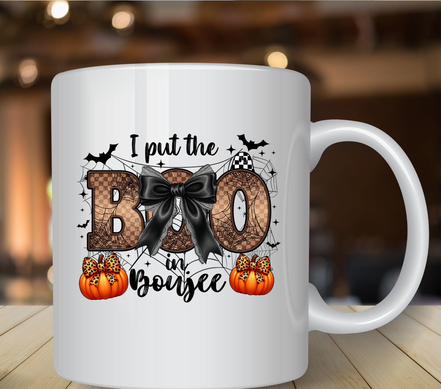 I Put the Boo in Bougie- UV DTF Decals ( 5 Varients)