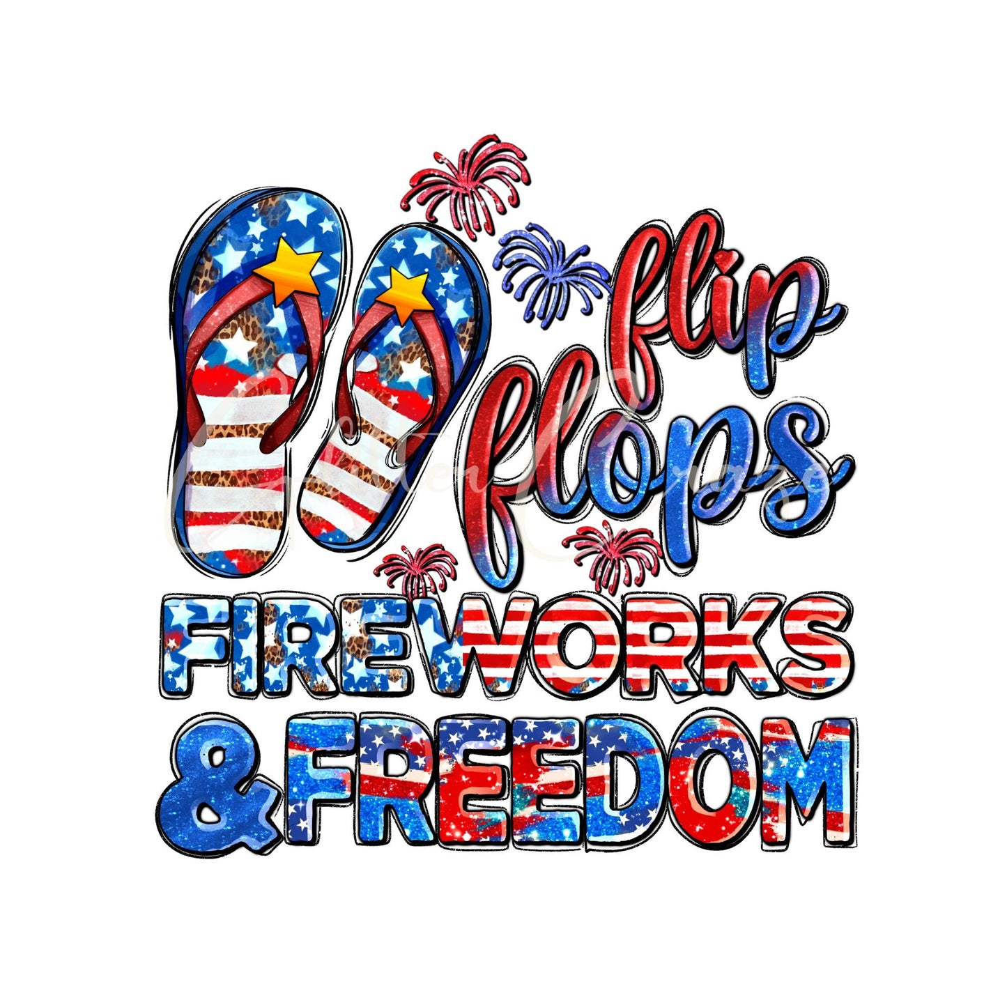 4th of July - UV DTF Decals- 22 Designs