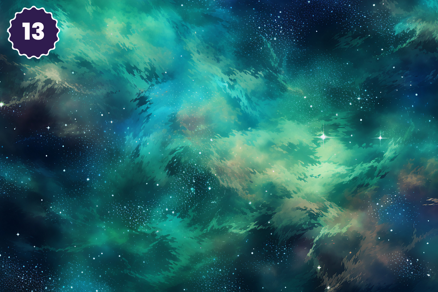 A Journey Through Space - Adhesive Vinyl 12x12 Sheets - 19 Design Options