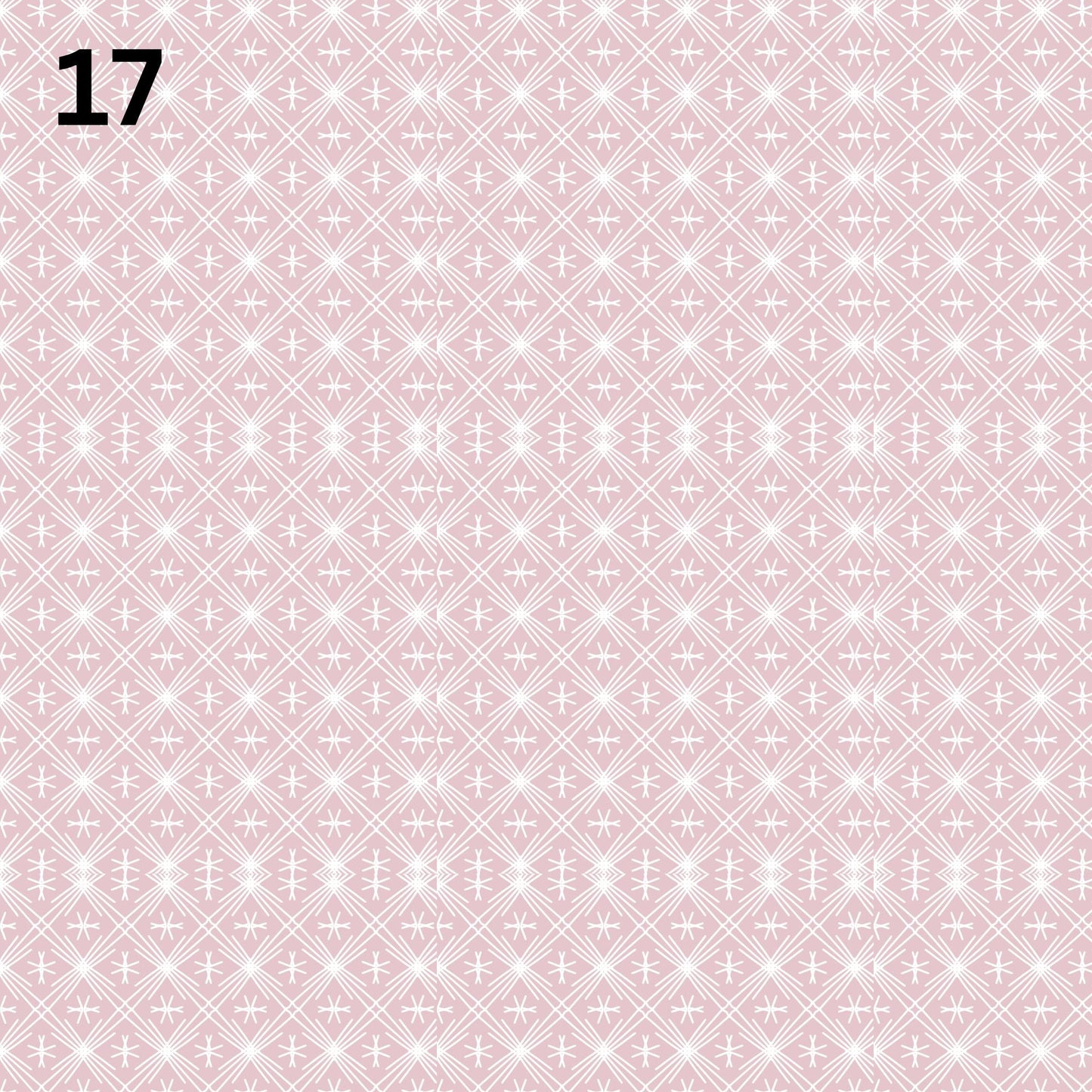 Rustic Pink Christmas Collection - Adhesive Vinyl 12x12 sheets - 20 Prints