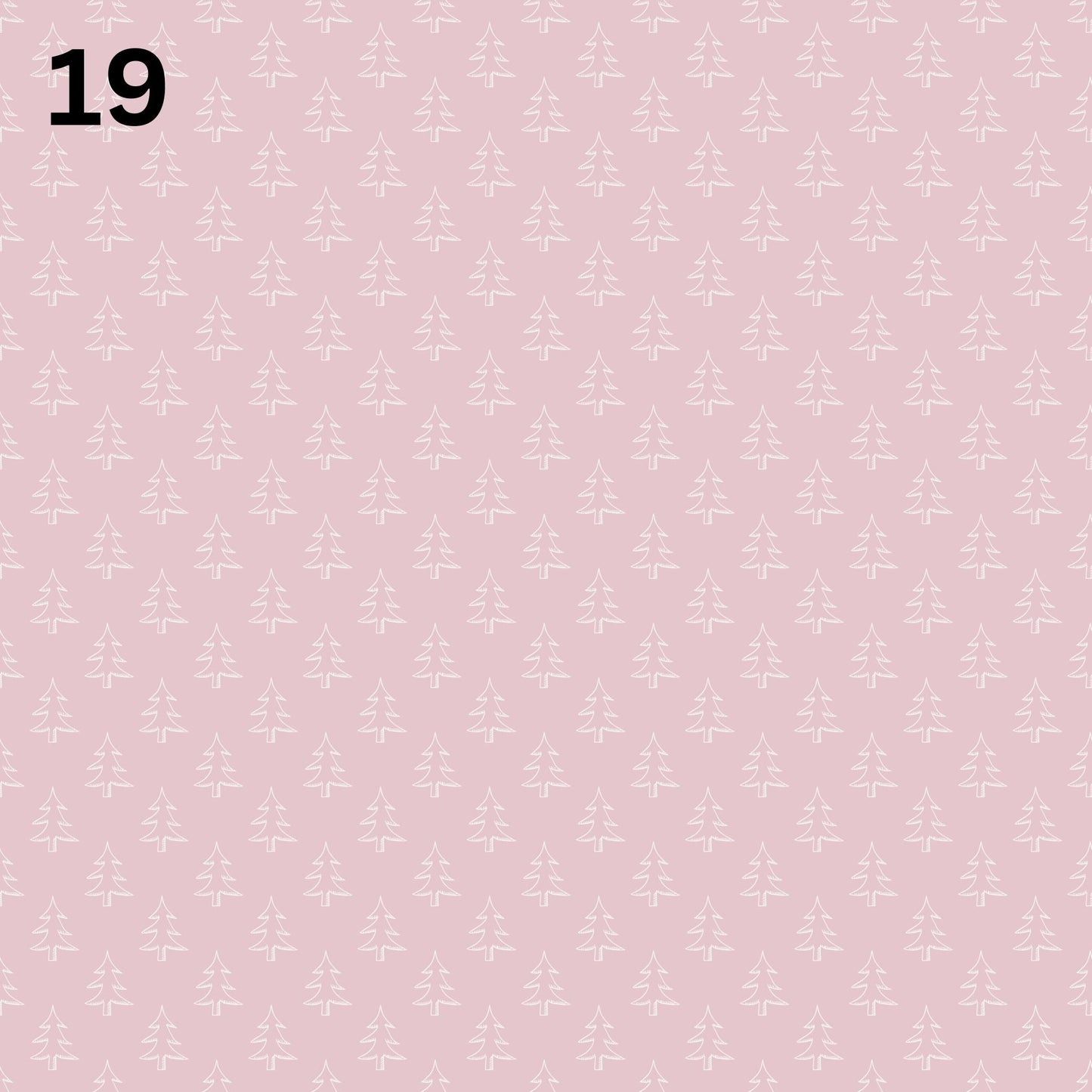 Rustic Pink Christmas Collection - Adhesive Vinyl 12x12 sheets - 20 Prints