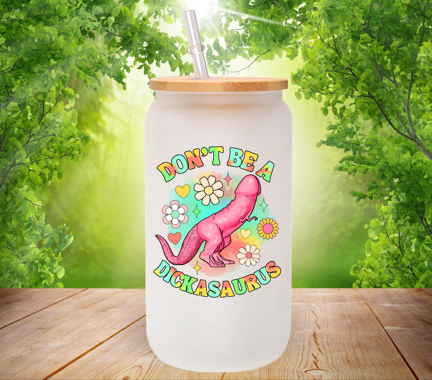 Dickasaurus - UV DTF Decal