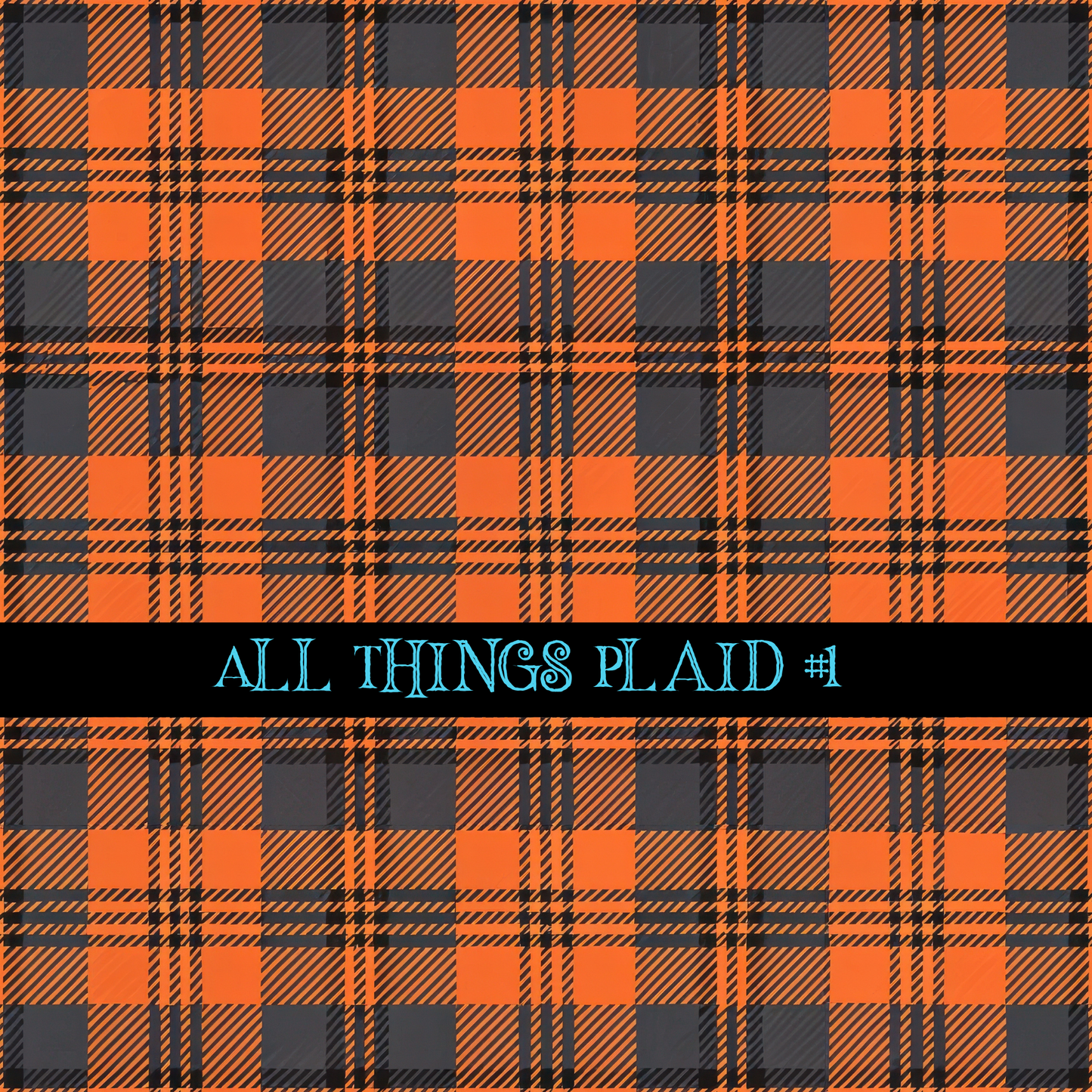 All Things Plaid- 12x12 vinyl sheets-12 designs available