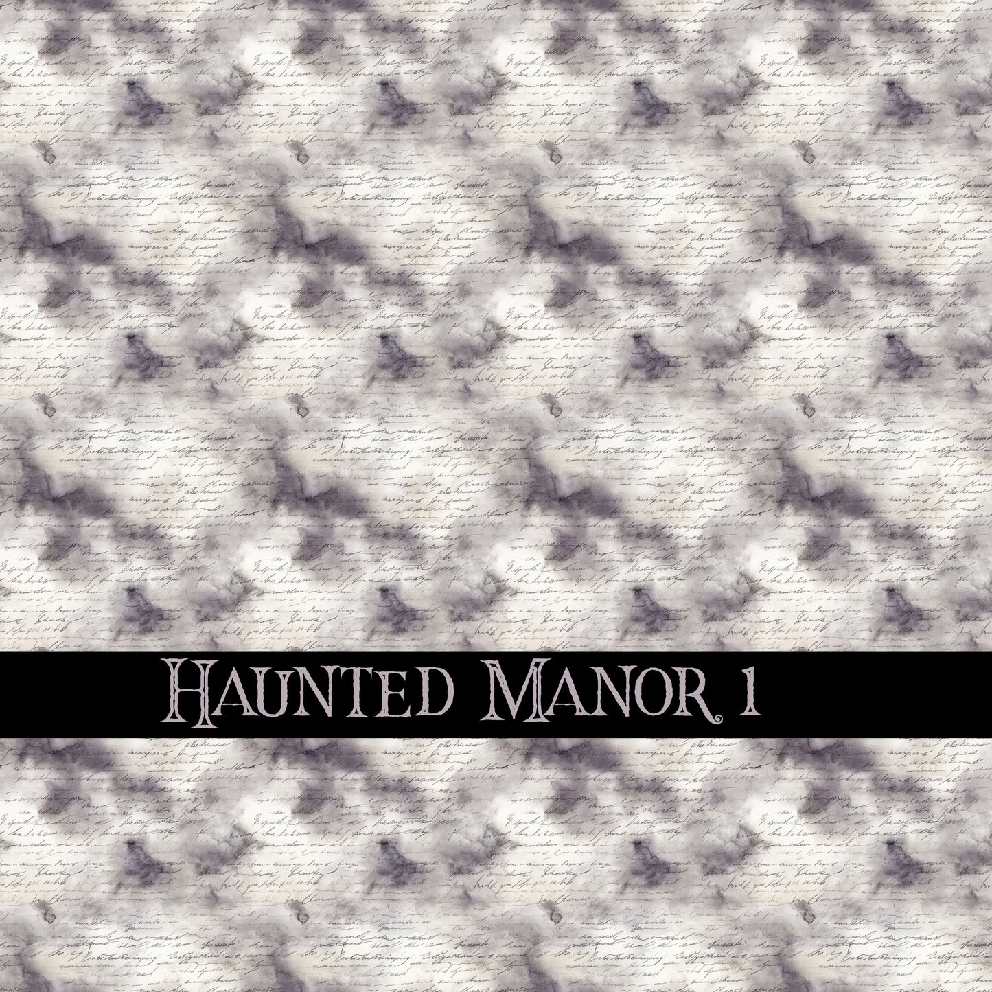 Haunted Manor Vinyl collection- 12x12 vinyl sheets-16 designs available
