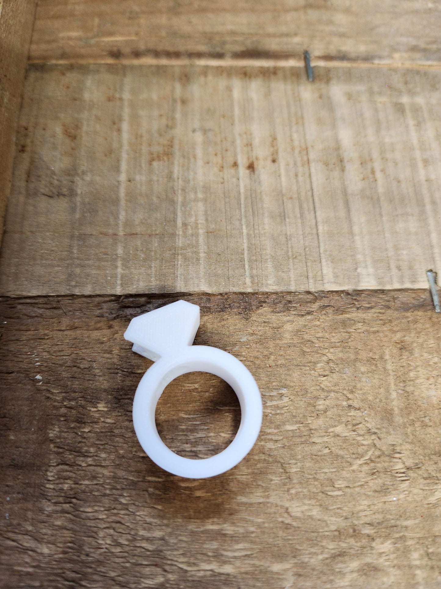Diamond Ring - Straw Topper
