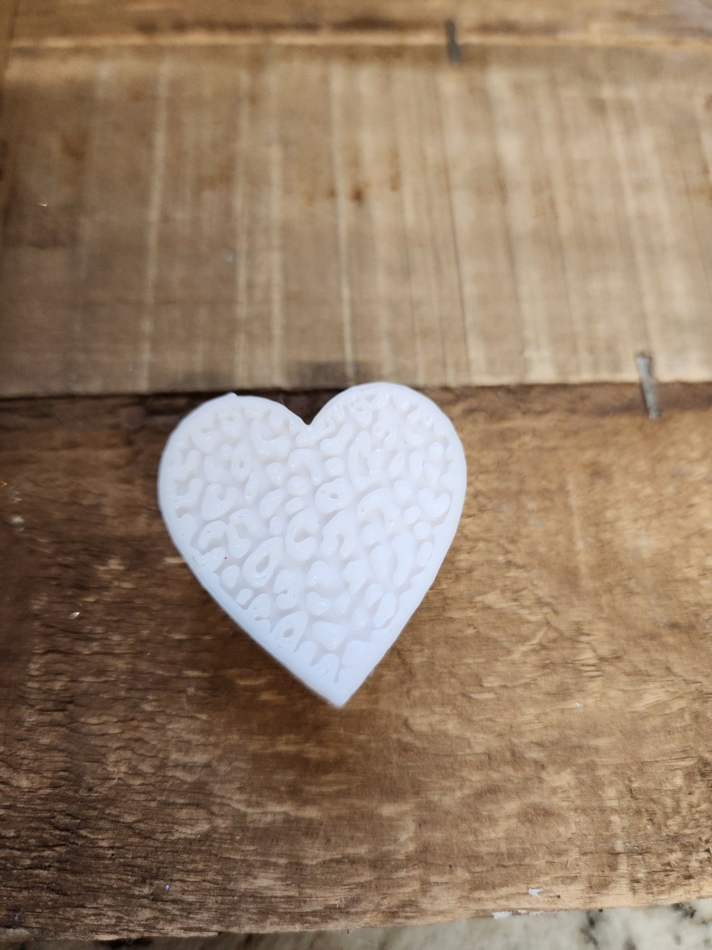 Leopard Heart - Straw Topper