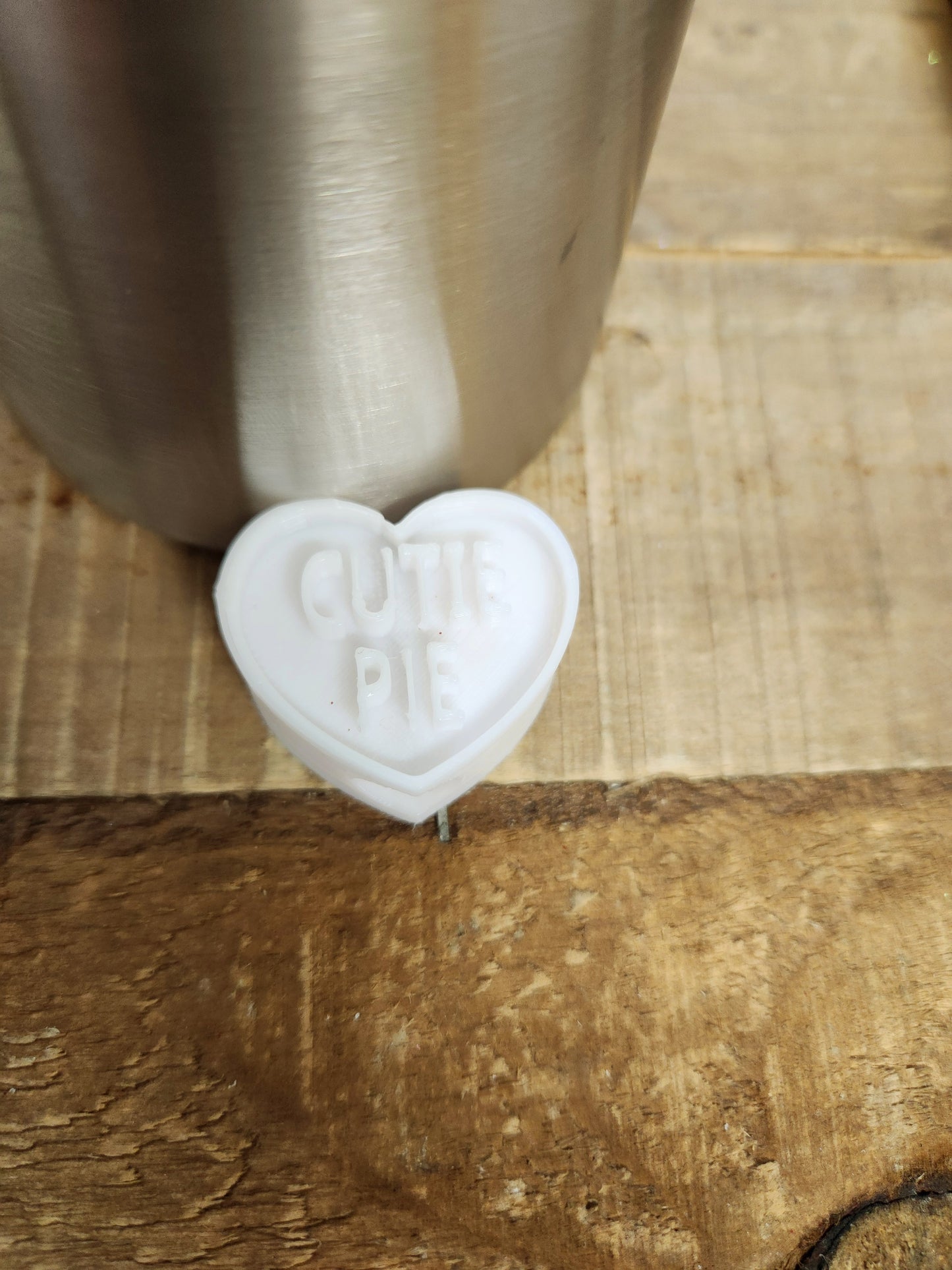 Conversation Hearts - Straw Toppers