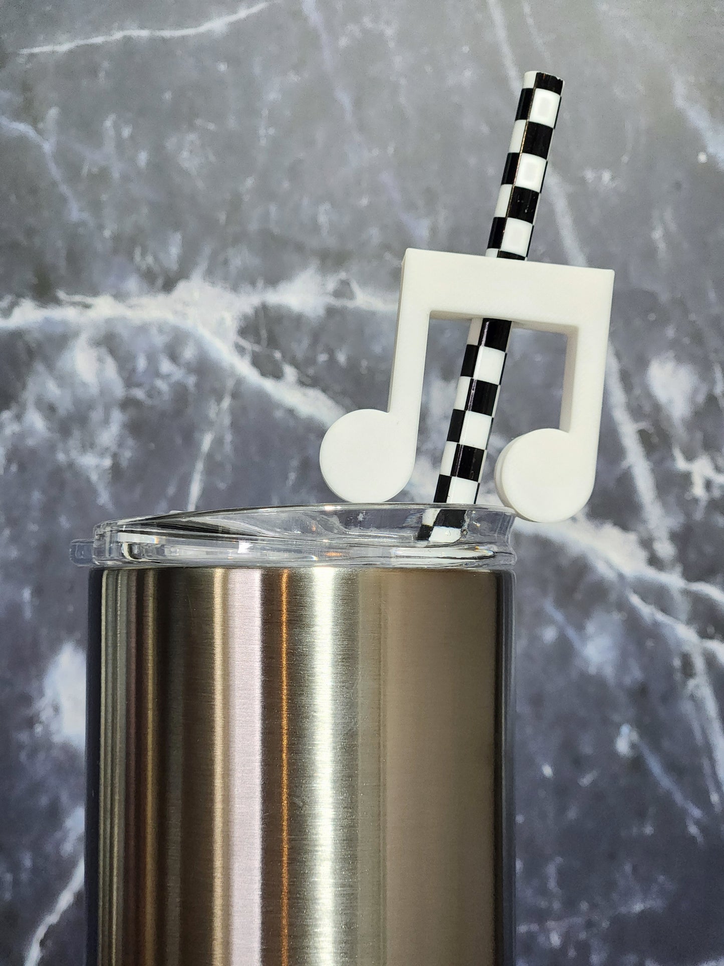 Music Note - Straw Topper
