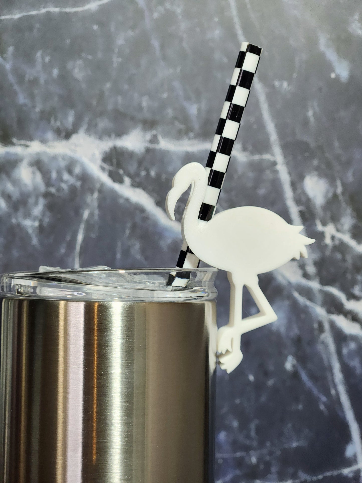 Flamingo - Straw Topper
