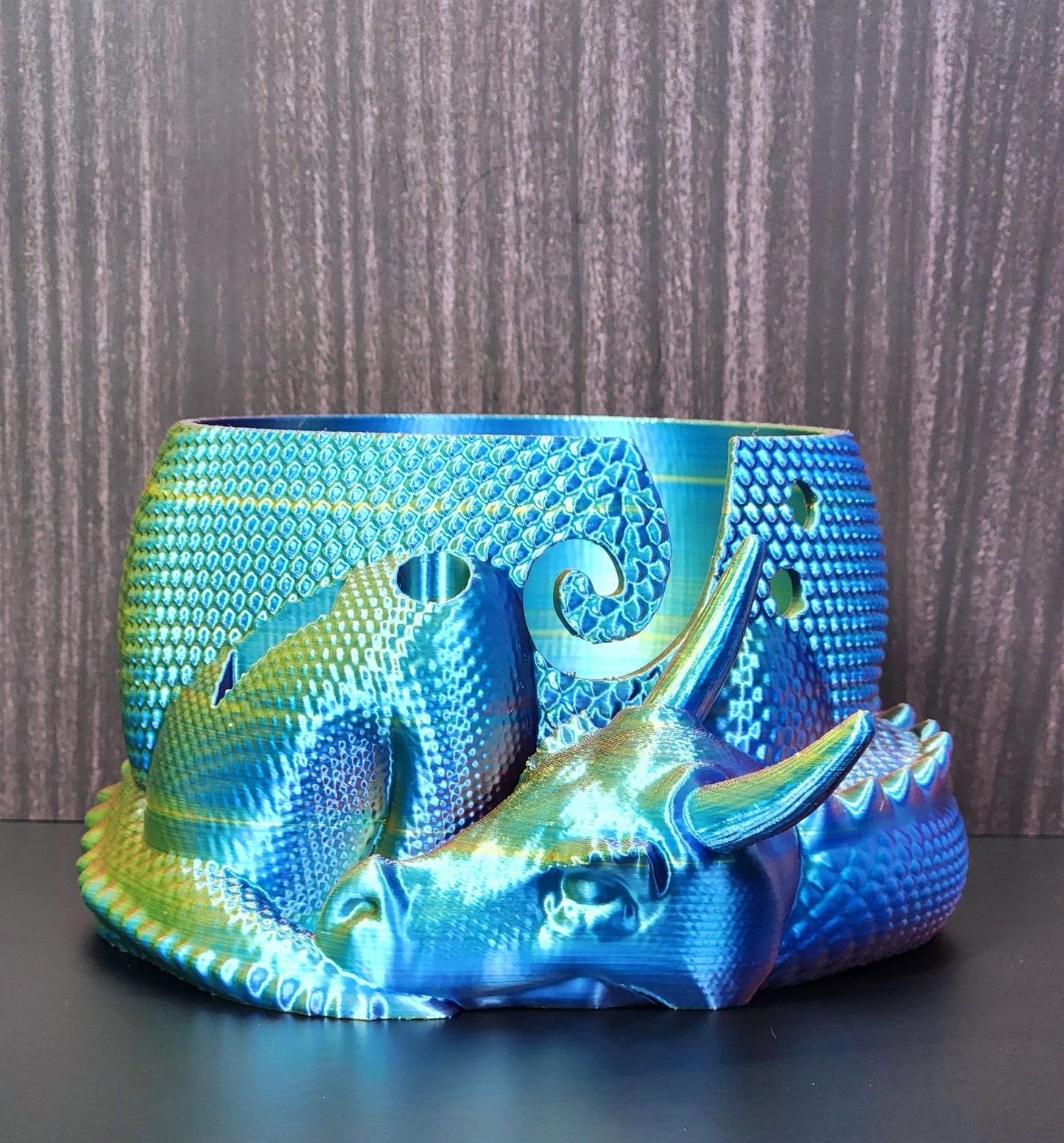 Sleeping Dragon Yarn Bowl