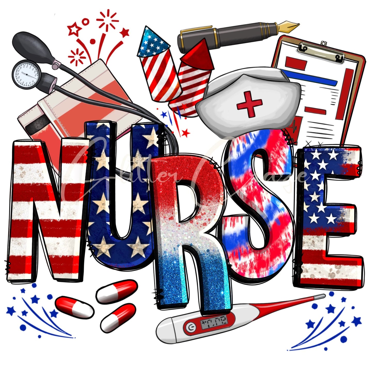4th of July - UV DTF Decals- 22 Designs