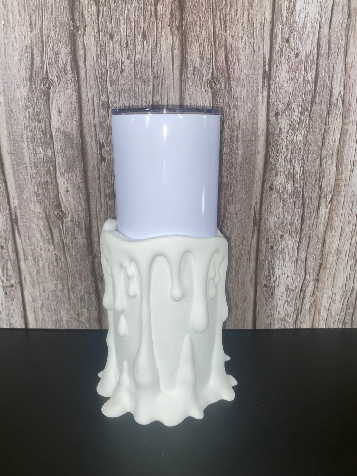 Short Melting candle - tumbler sleeve
