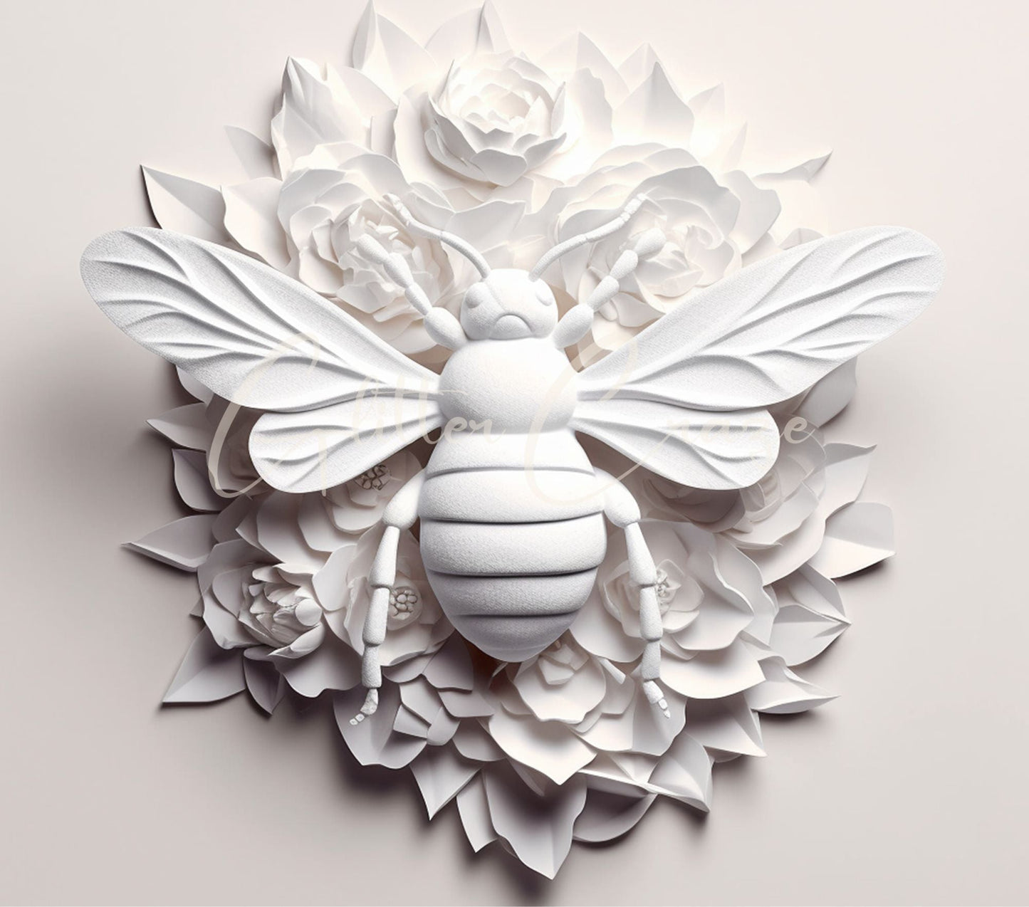 3D Bee - Adhesive Vinyl Wrap - 7 Designs