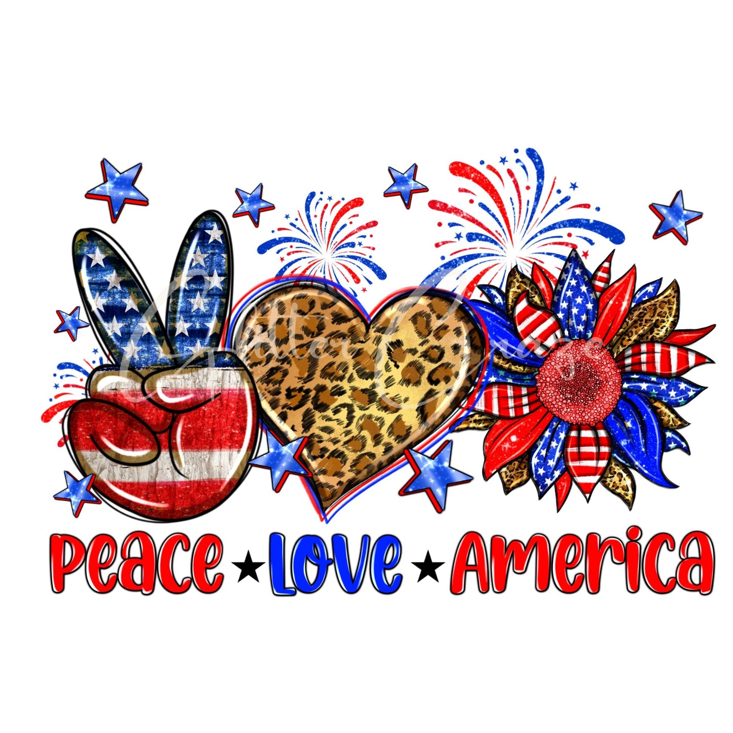 4th of July - UV DTF Decals- 22 Designs