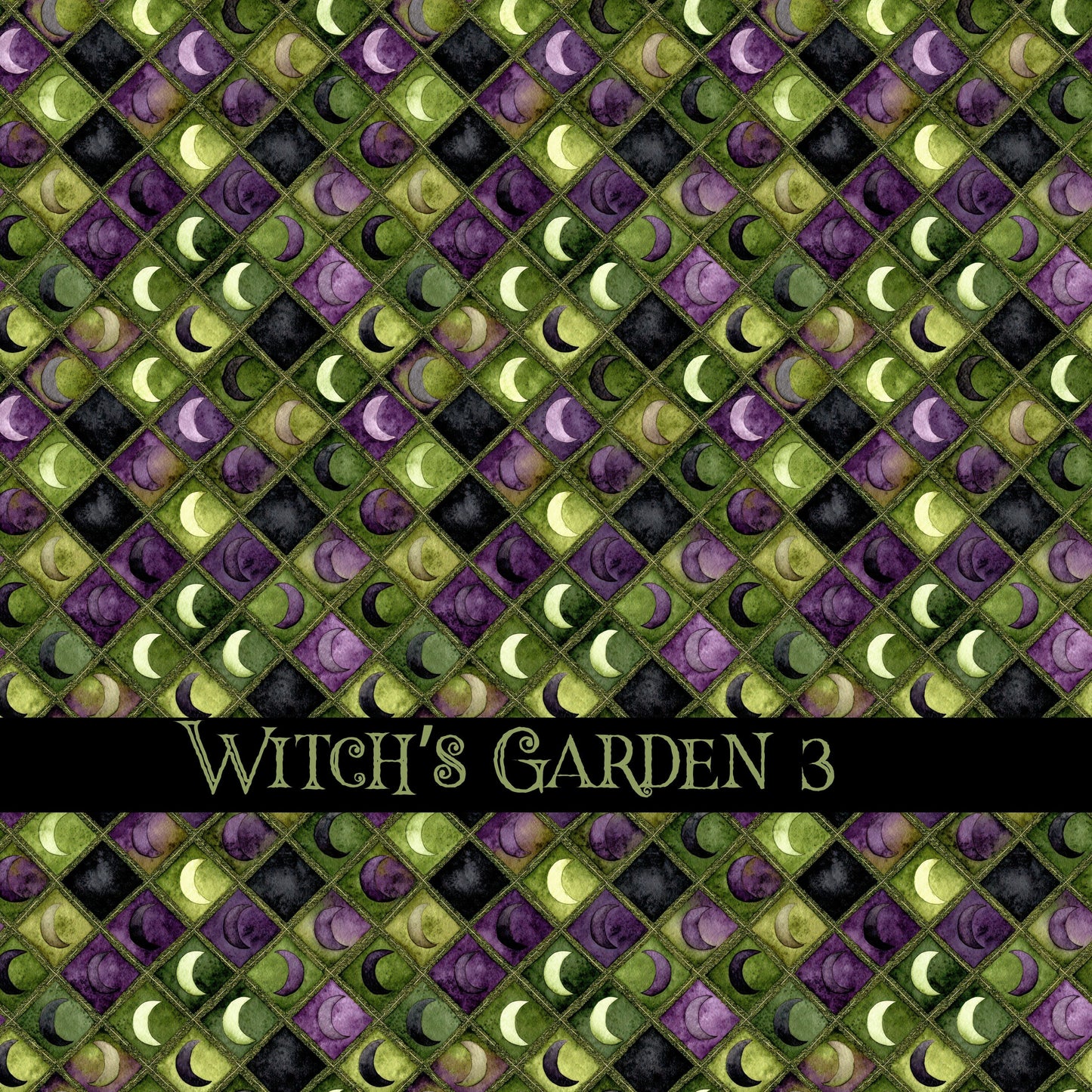 Witch's Garden Vinyl collection- 12x12 vinyl sheets-10 designs available