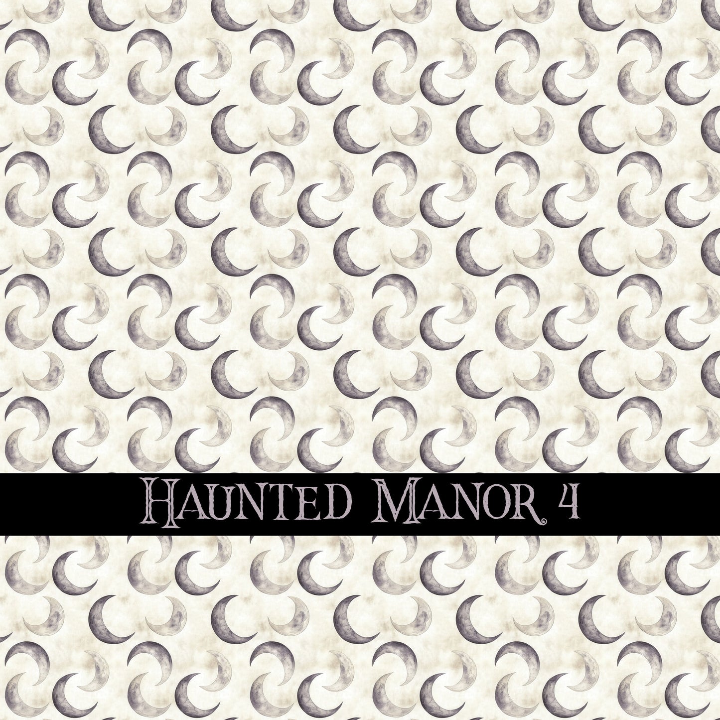 Haunted Manor Vinyl collection- 12x12 vinyl sheets-16 designs available