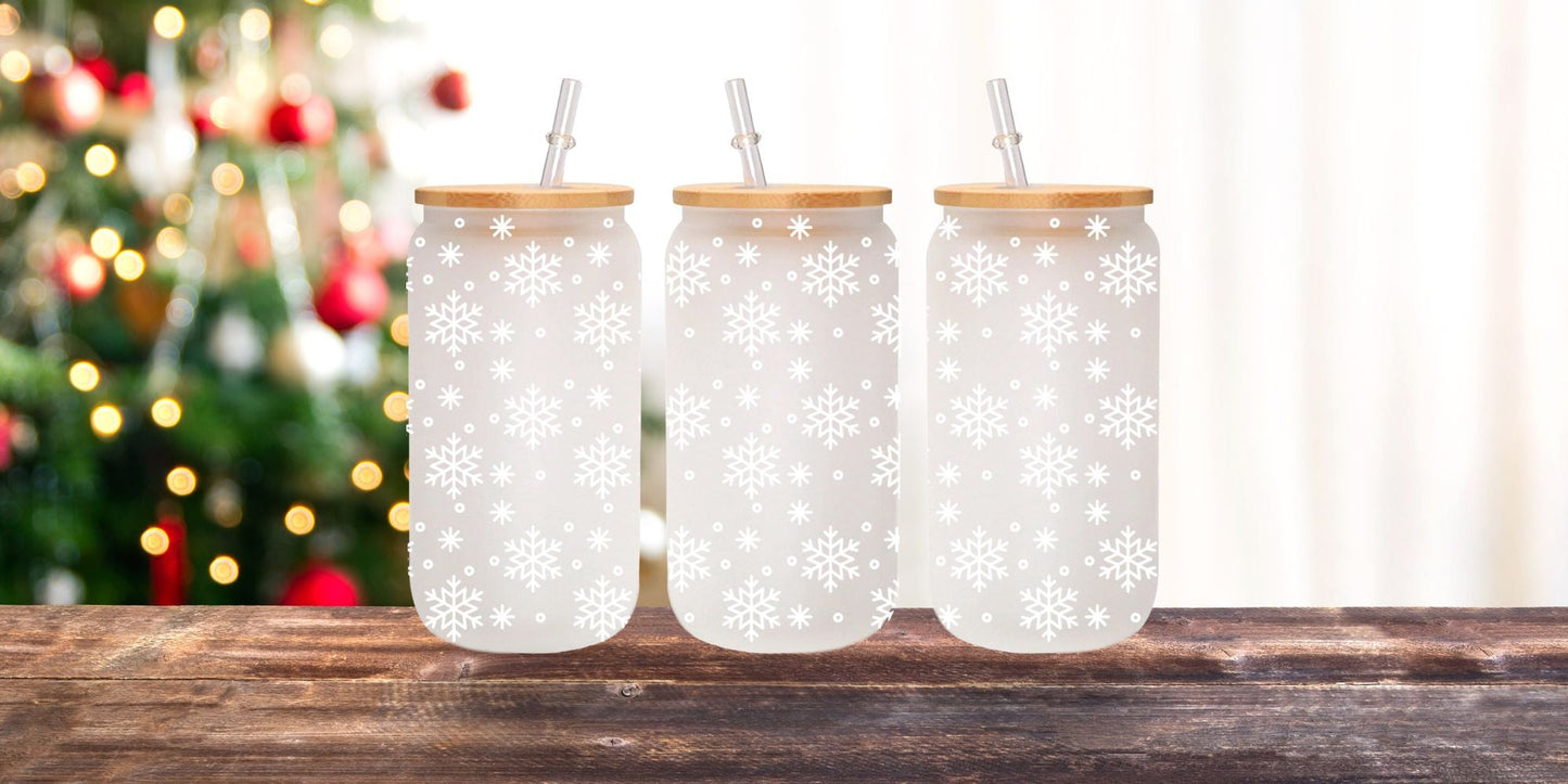 Snowflake - UV DTF Decal sheets - 6 Colors