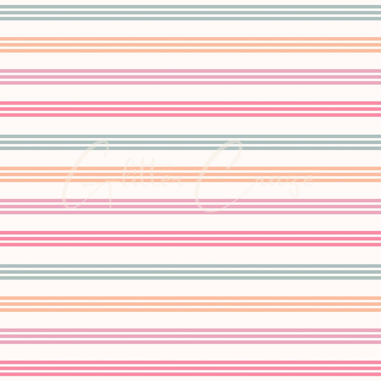 Retro Floral - Adhesive Vinyl 12x12 Sheets - 12 Design options