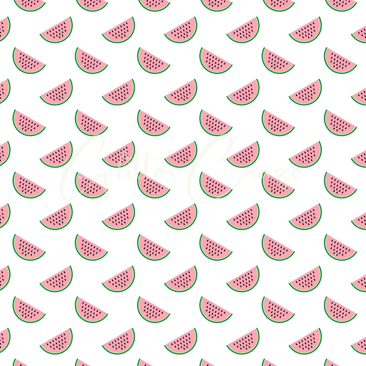 Watermelon - Adhesive Vinyl 12x12 Sheets - 12 Design options