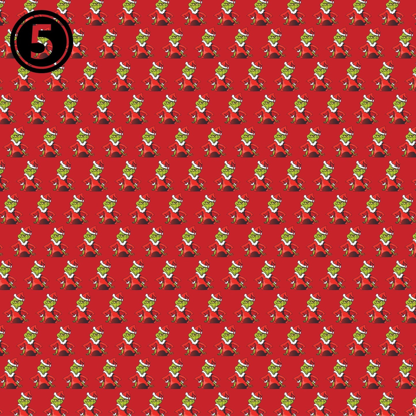 The Grinch Collection #1 - Adhesive Vinyl Sheets - 14 Prints