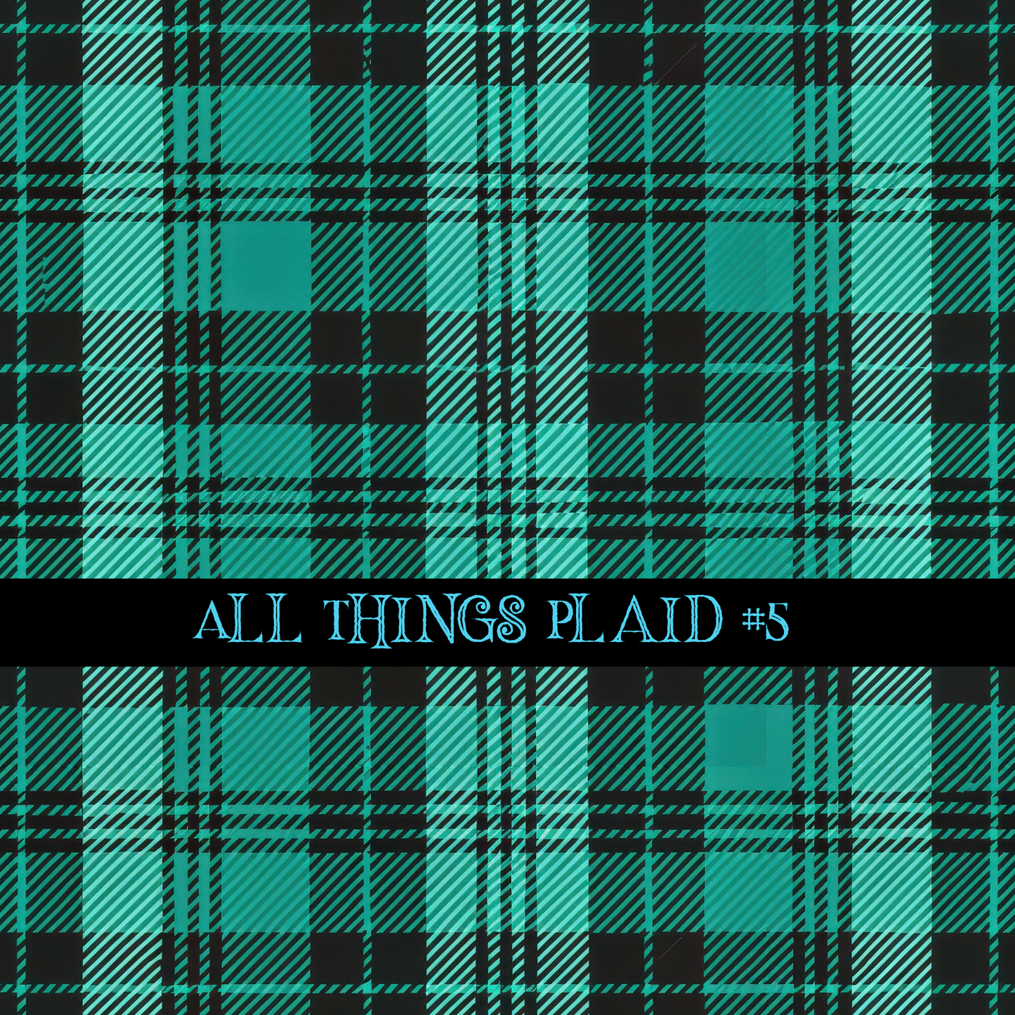 All Things Plaid- 12x12 vinyl sheets-12 designs available