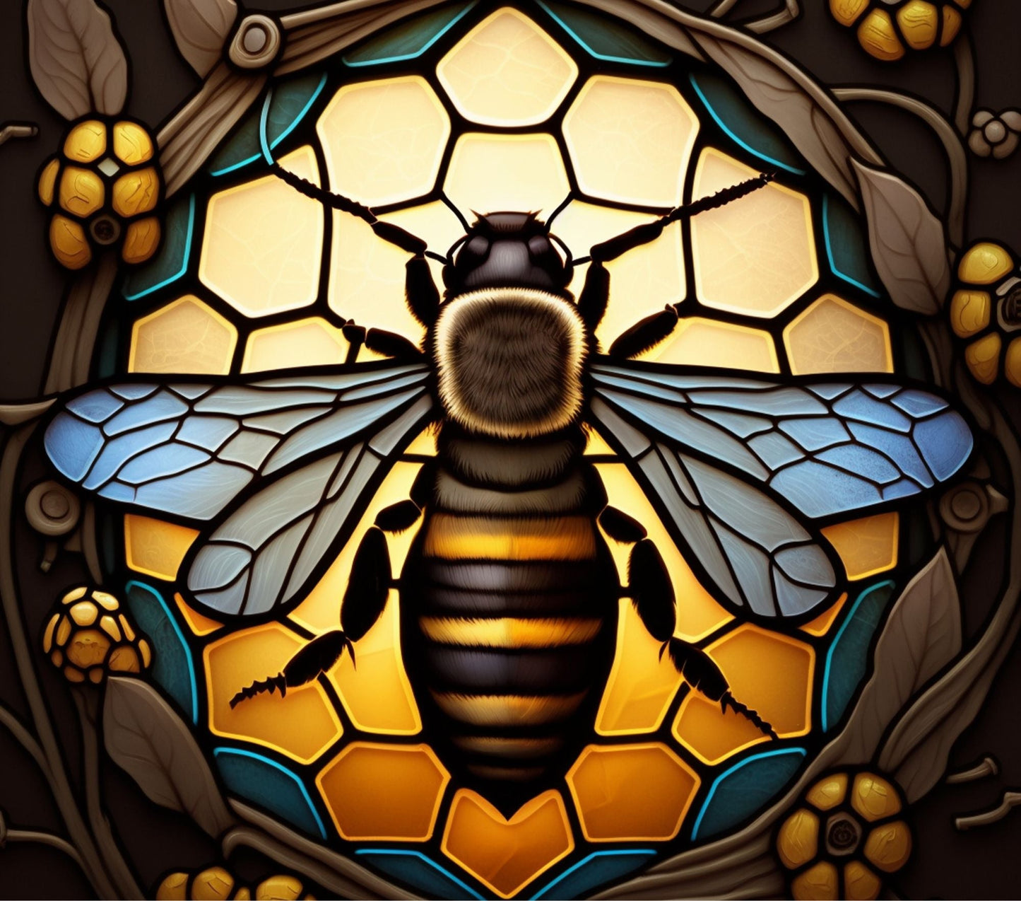Bee - Adhesive Vinyl Wrap- 14 Design Options