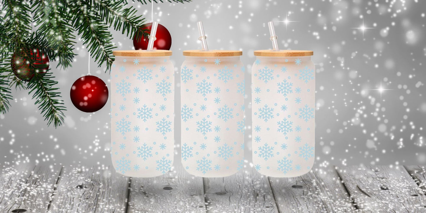 Snowflake - UV DTF Decal sheets - 6 Colors