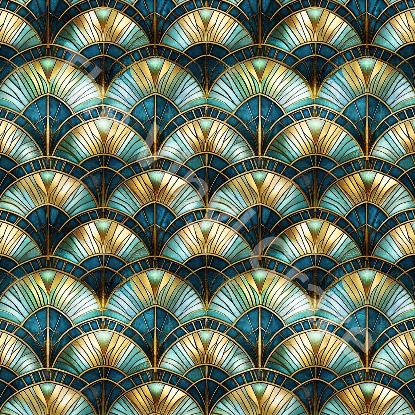 Stained Peacock - Adhesive Vinyl Wrap and 12x12 Sheets - 12 Design Options