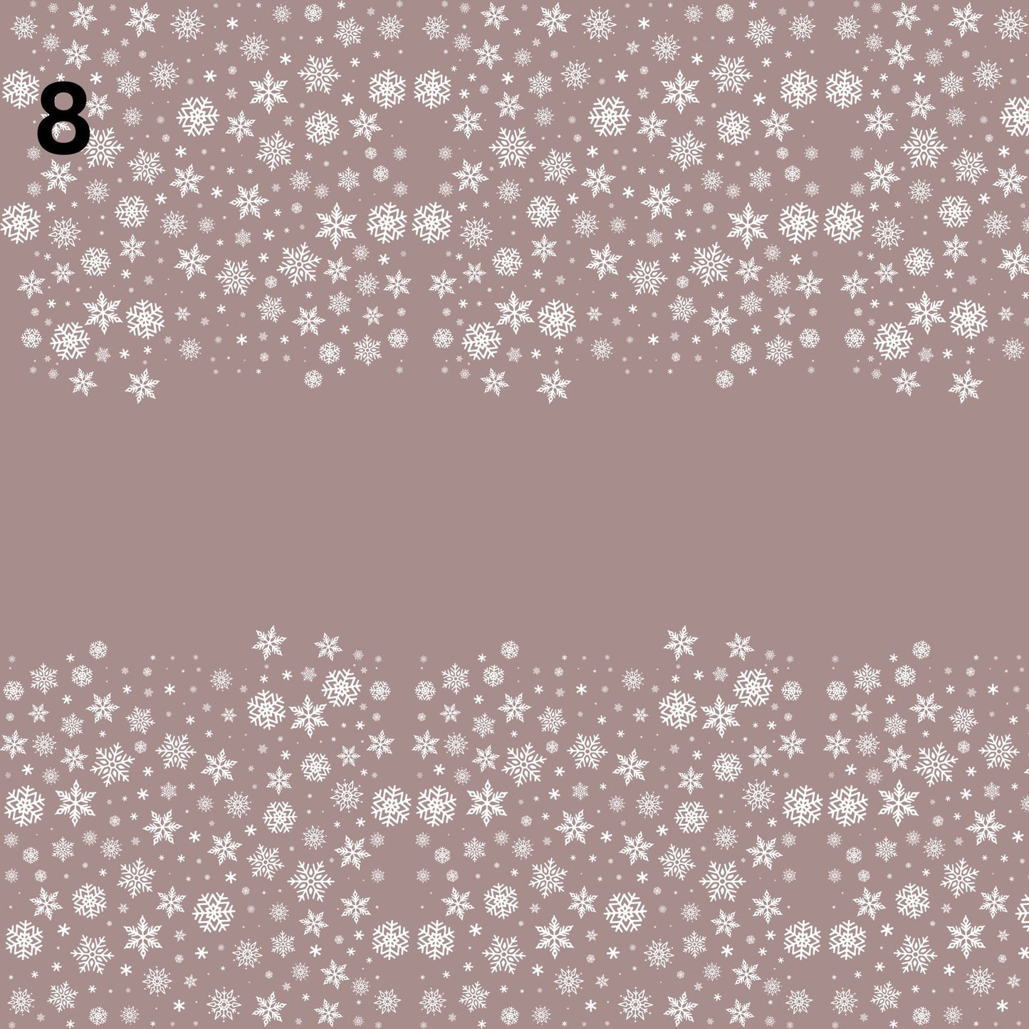 Rustic Pink Christmas Collection - Adhesive Vinyl 12x12 sheets - 20 Prints