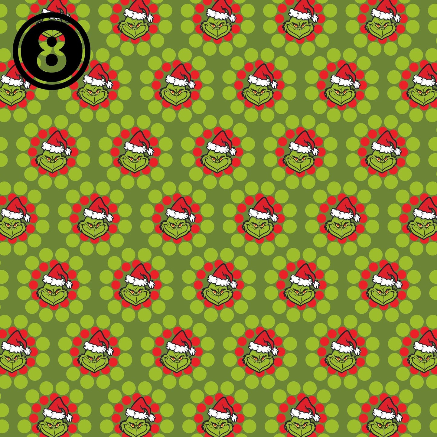 The Grinch Collection #1 - Adhesive Vinyl Sheets - 14 Prints