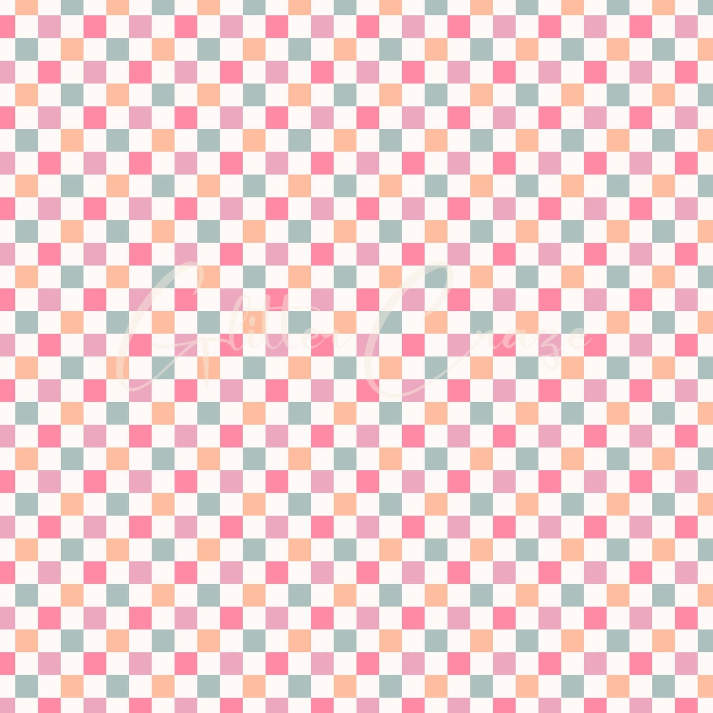 Retro Floral - Adhesive Vinyl 12x12 Sheets - 12 Design options