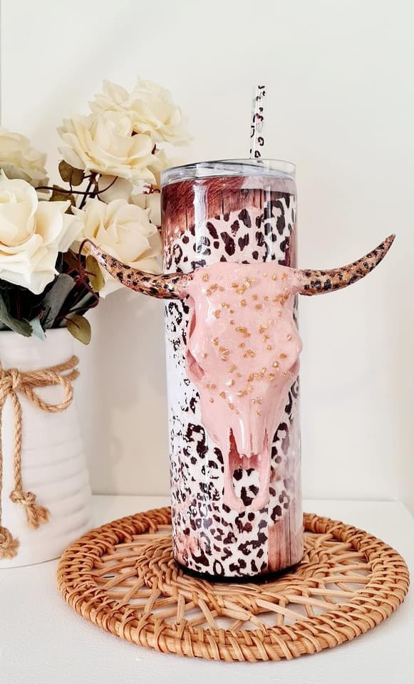 Bull Skull - Tumbler element