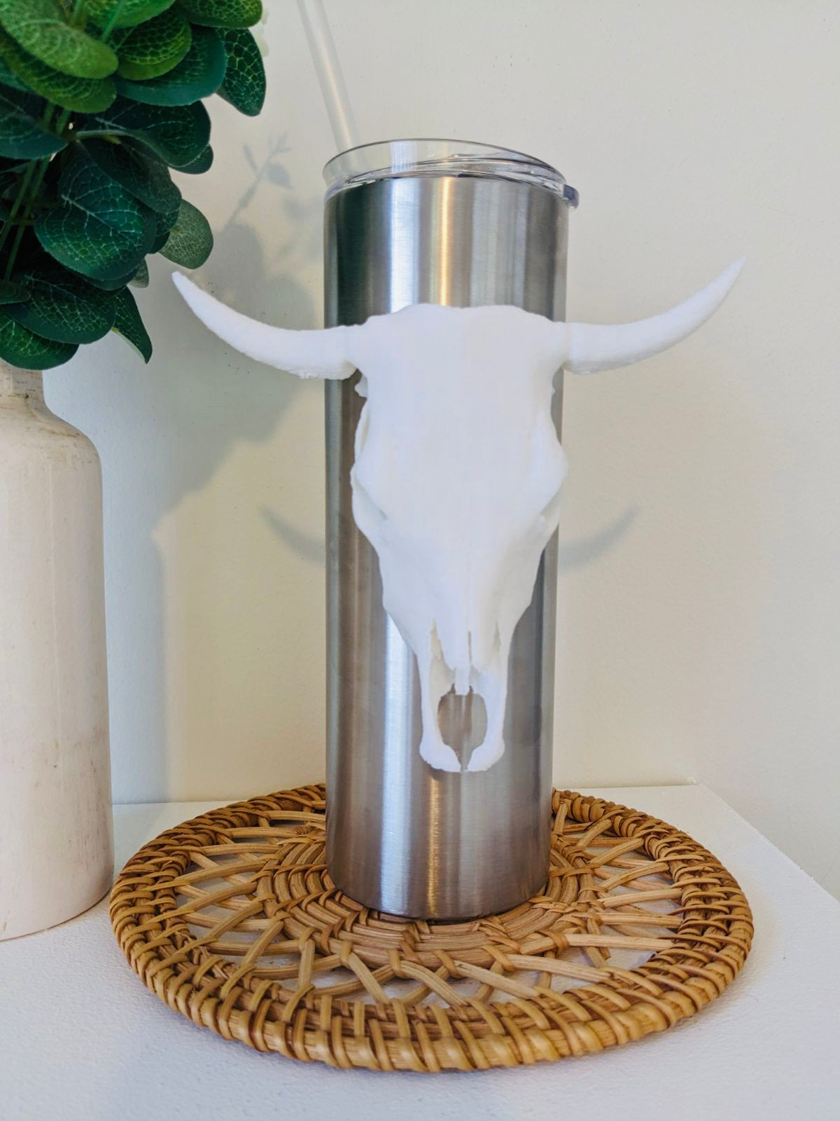 Bull Skull - Tumbler element