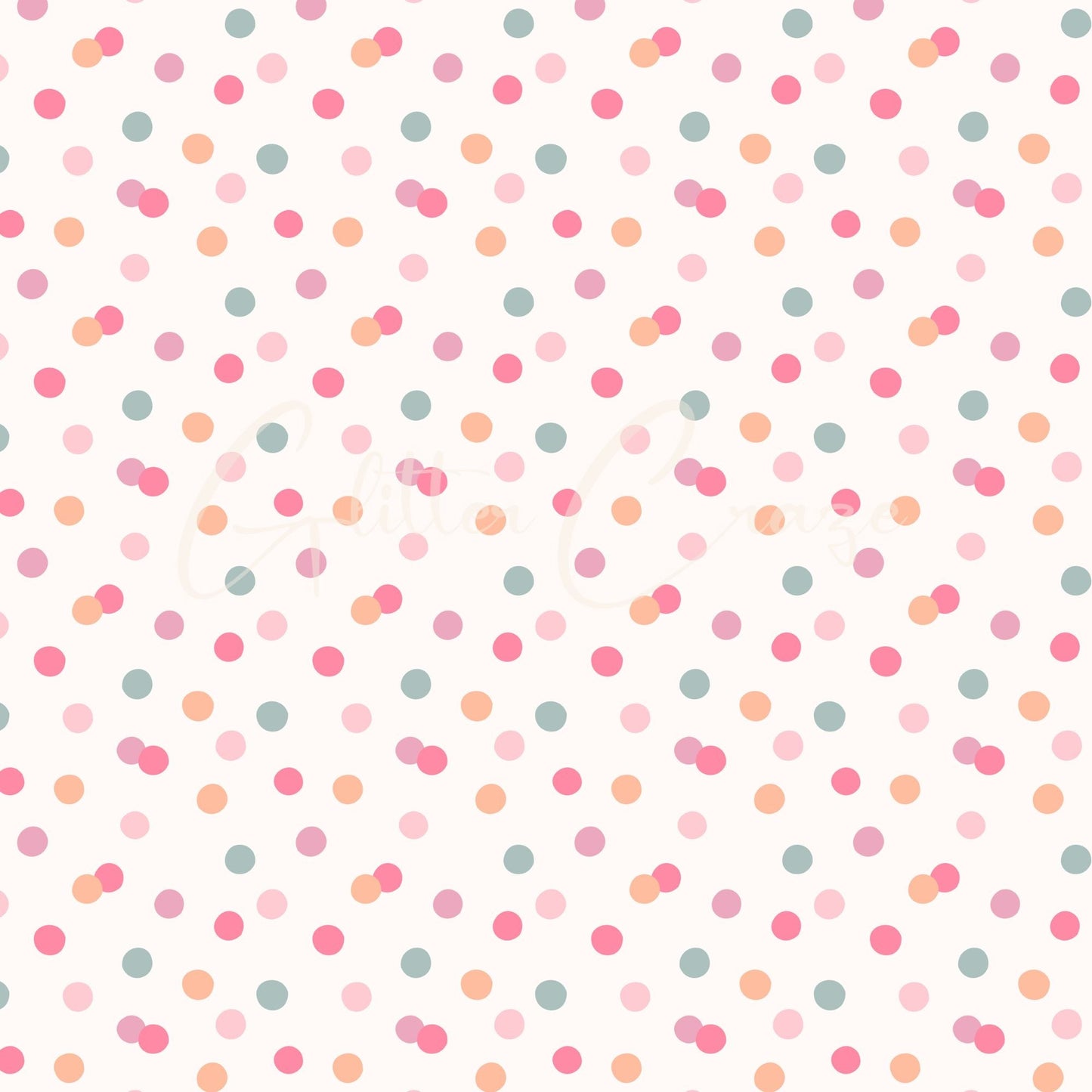 Retro Floral - Adhesive Vinyl 12x12 Sheets - 12 Design options