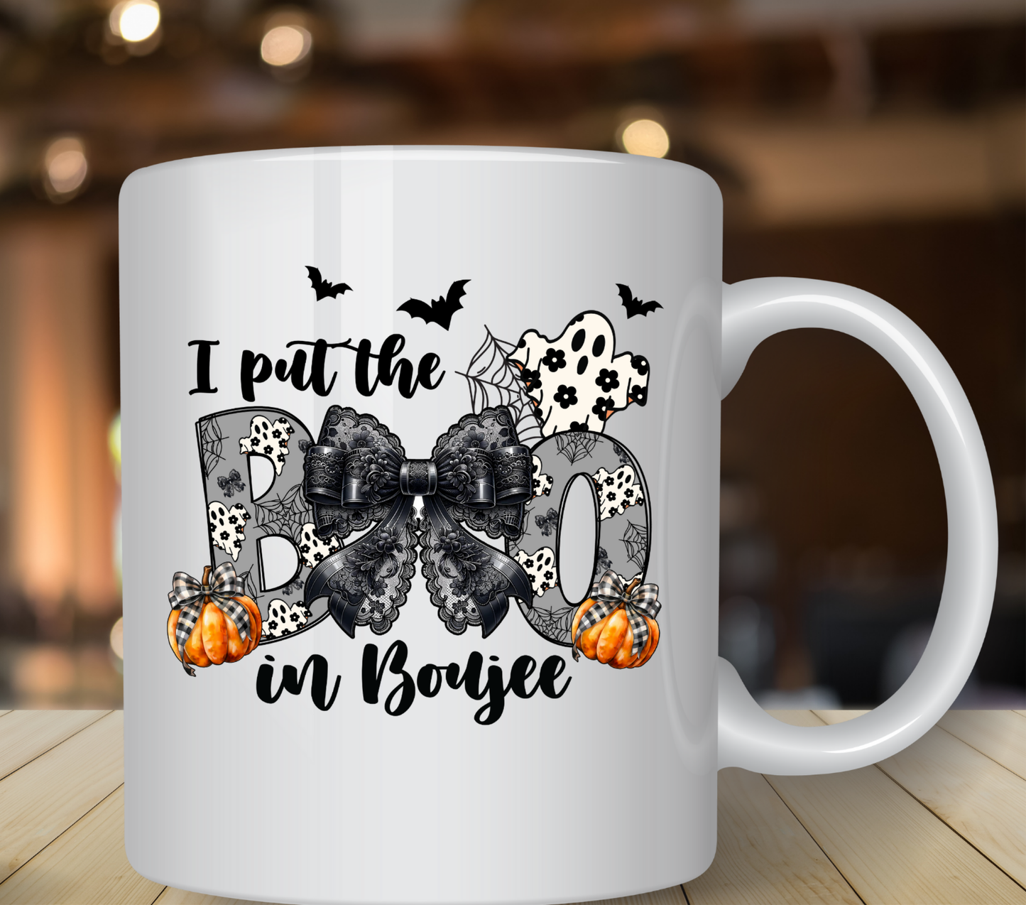 I Put the Boo in Bougie- UV DTF Decals ( 5 Varients)