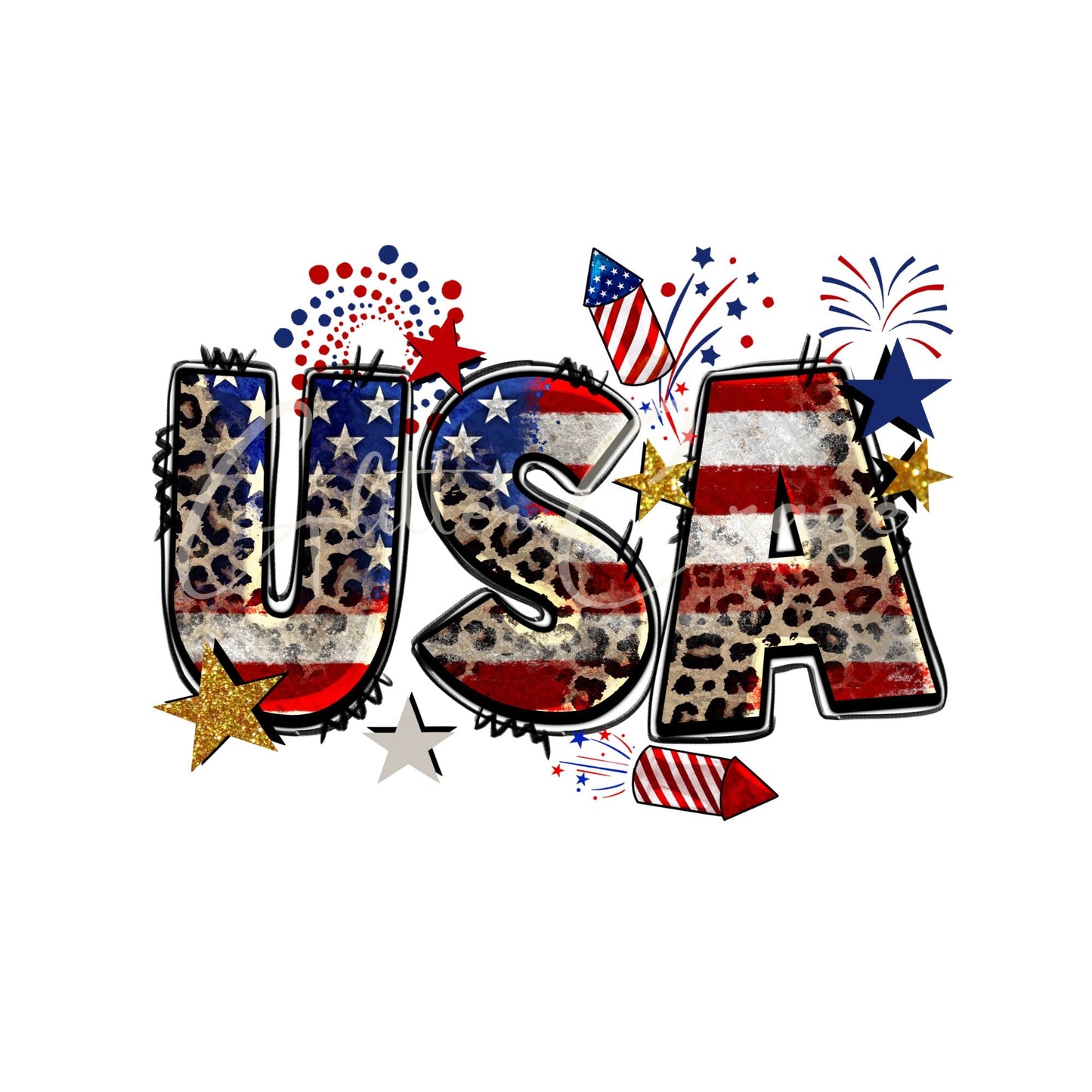 4th of July - UV DTF Decals- 22 Designs