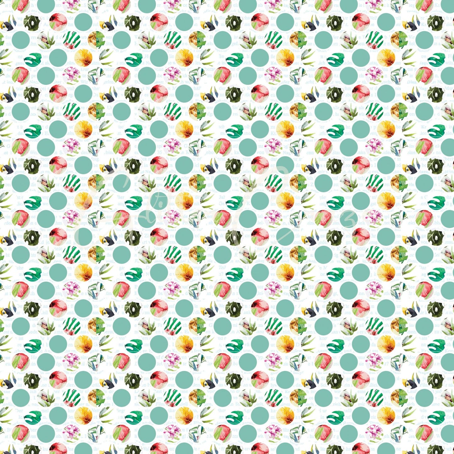 Tropical Summer - Adhesive Vinyl Sheets - 14 Design Options