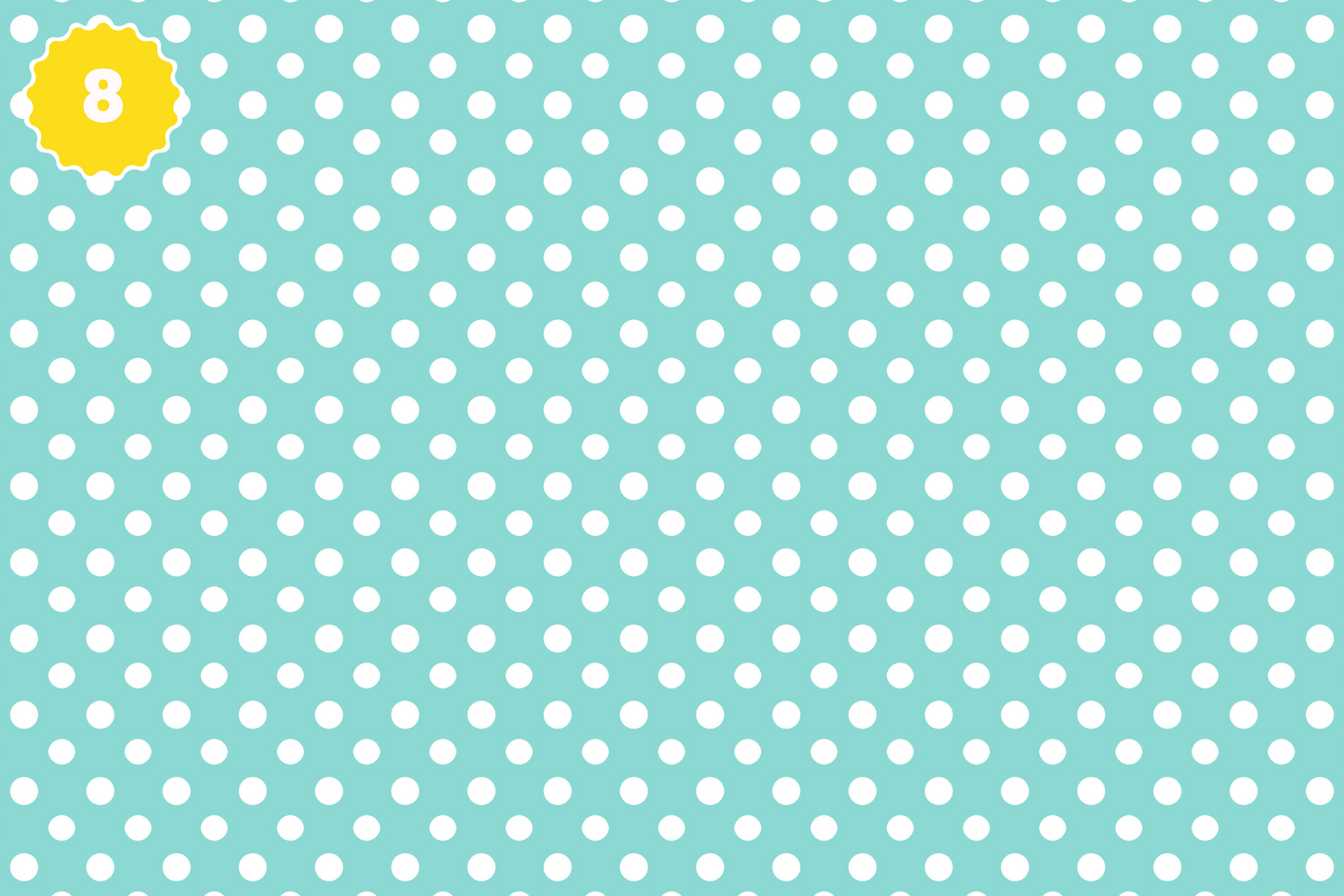 Vibrant Spring Polka Dots - Adhesive Vinyl 12x12 Sheets - 10 Design Options