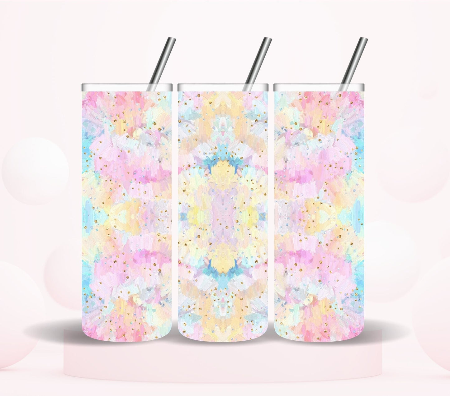 Sugar Rush - Adhesive Vinyl Wrap Vinyl Tumbler wrap Collection- 10 Prints