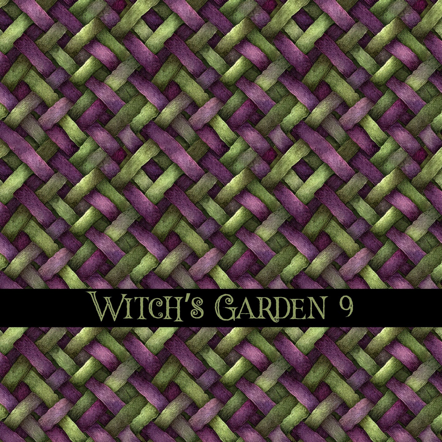 Witch's Garden Vinyl collection- 12x12 vinyl sheets-10 designs available