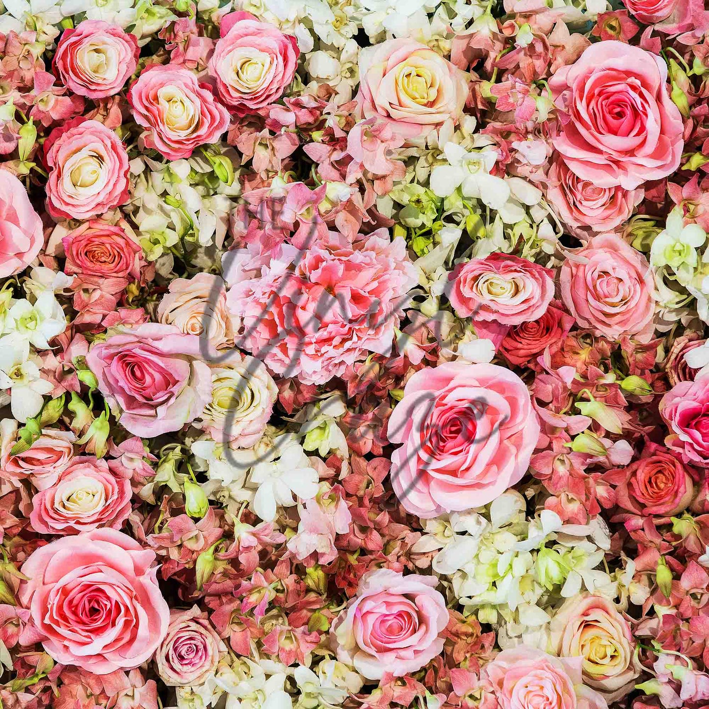 A Bed Of Flowers - Adhesive Vinyl Sheets
